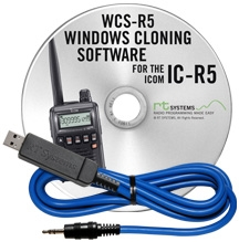 icom ic r5 programming software