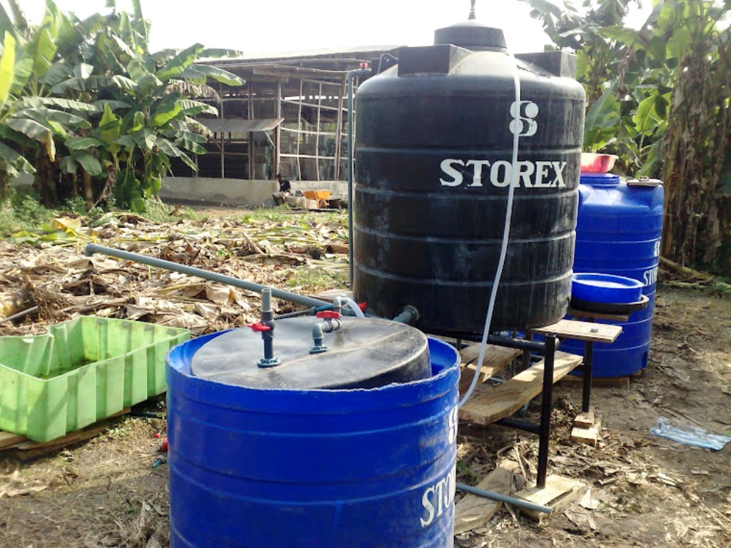 simple biogas plant